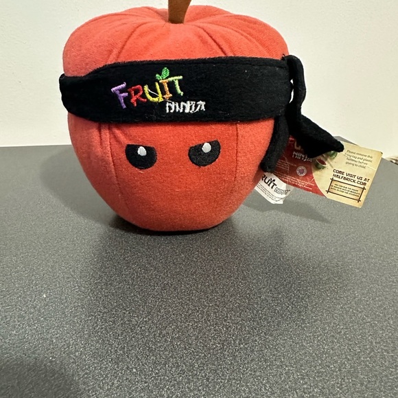 Ninja Red Plush with Black Headband - Picture 1 of 7